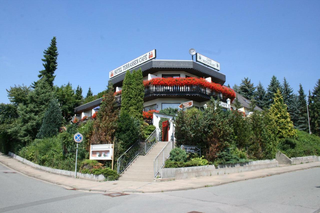 Themen Hotel Terrassen Cafe Бад-Мюндер-ам-Дайстер Экстерьер фото